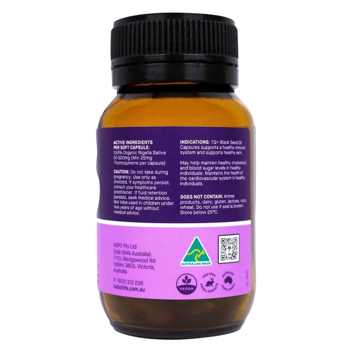 Thumbnail Hab Shifa TQ+ Ultra Strength Black Seed Oil 60 capsules