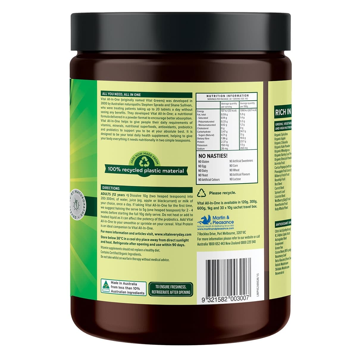 Thumbnail Vital All-in-One Daily Health Supplement Powder 300g