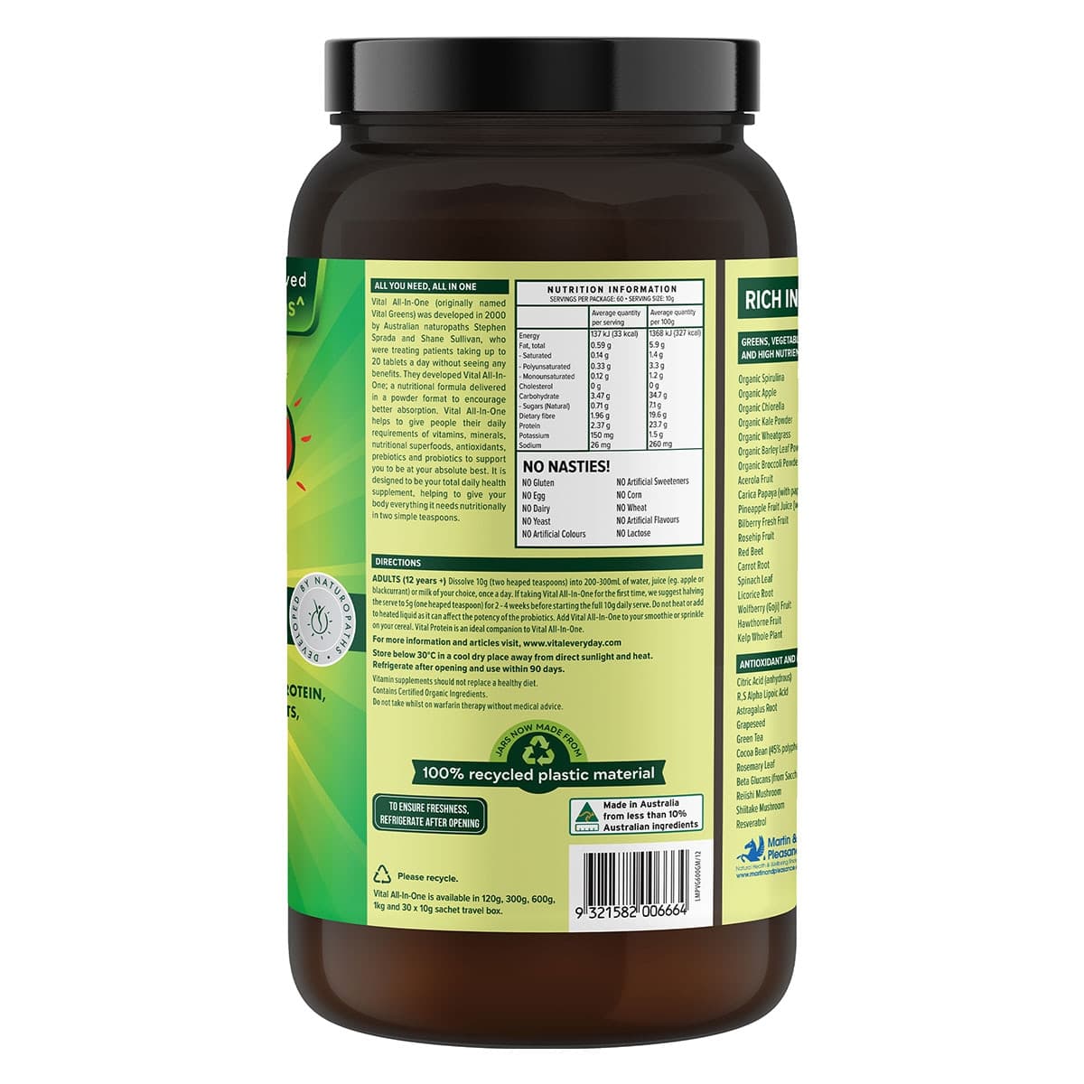 Thumbnail Vital All-in-One Daily Health Supplement Powder 600g