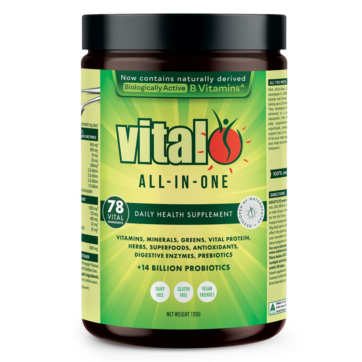 Thumbnail Vital All-in-One Daily Health Supplement Powder 120g