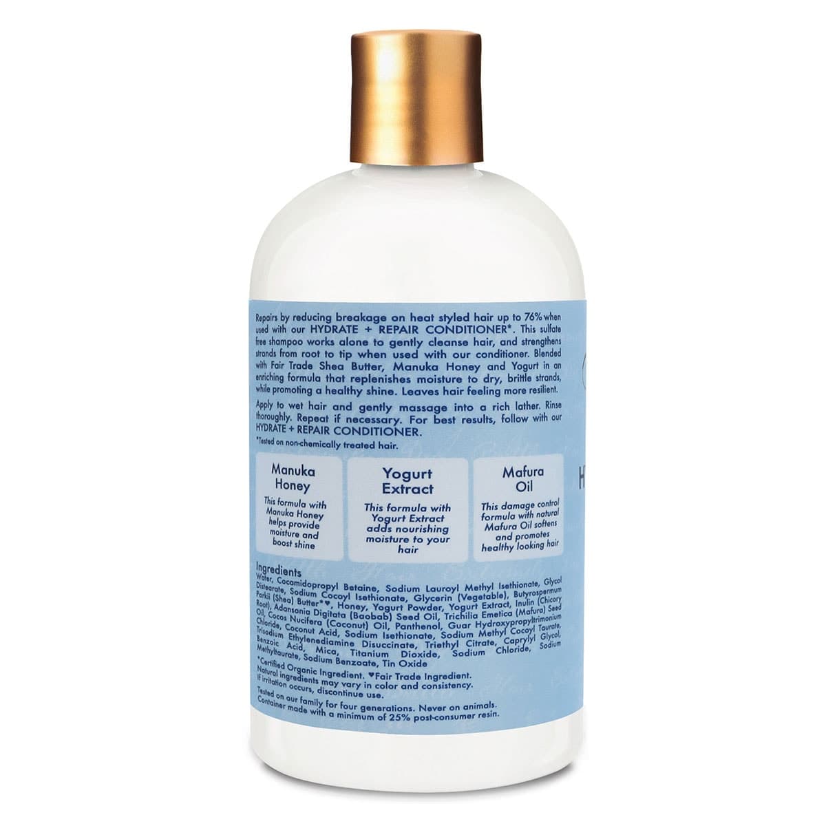 Thumbnail Shea Moisture Manuka Honey & Yoghurt Hydrate + Repair Shampoo 384ml