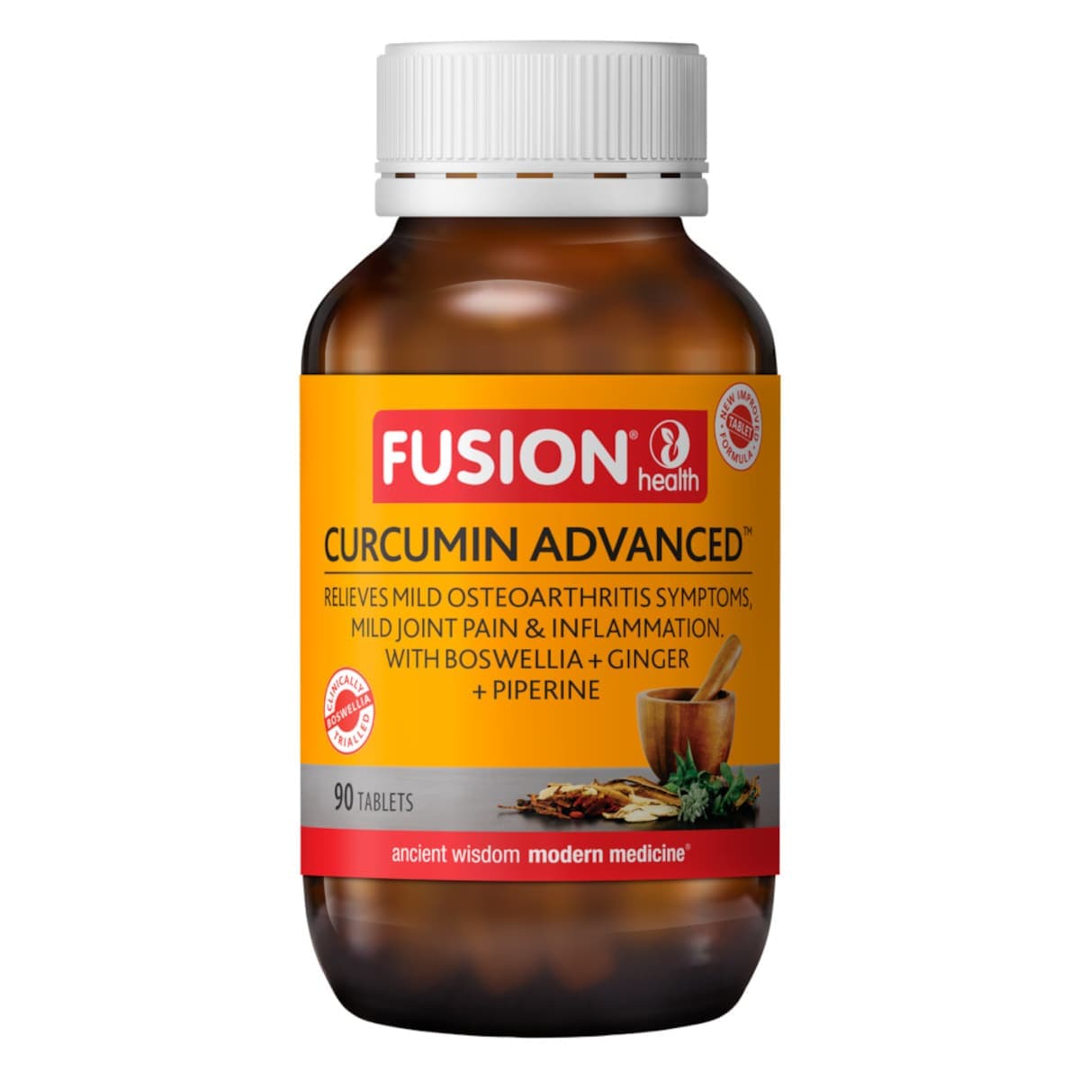 Thumbnail Fusion Health Curcumin Advanced 90 Tablets (previously Capsules)
