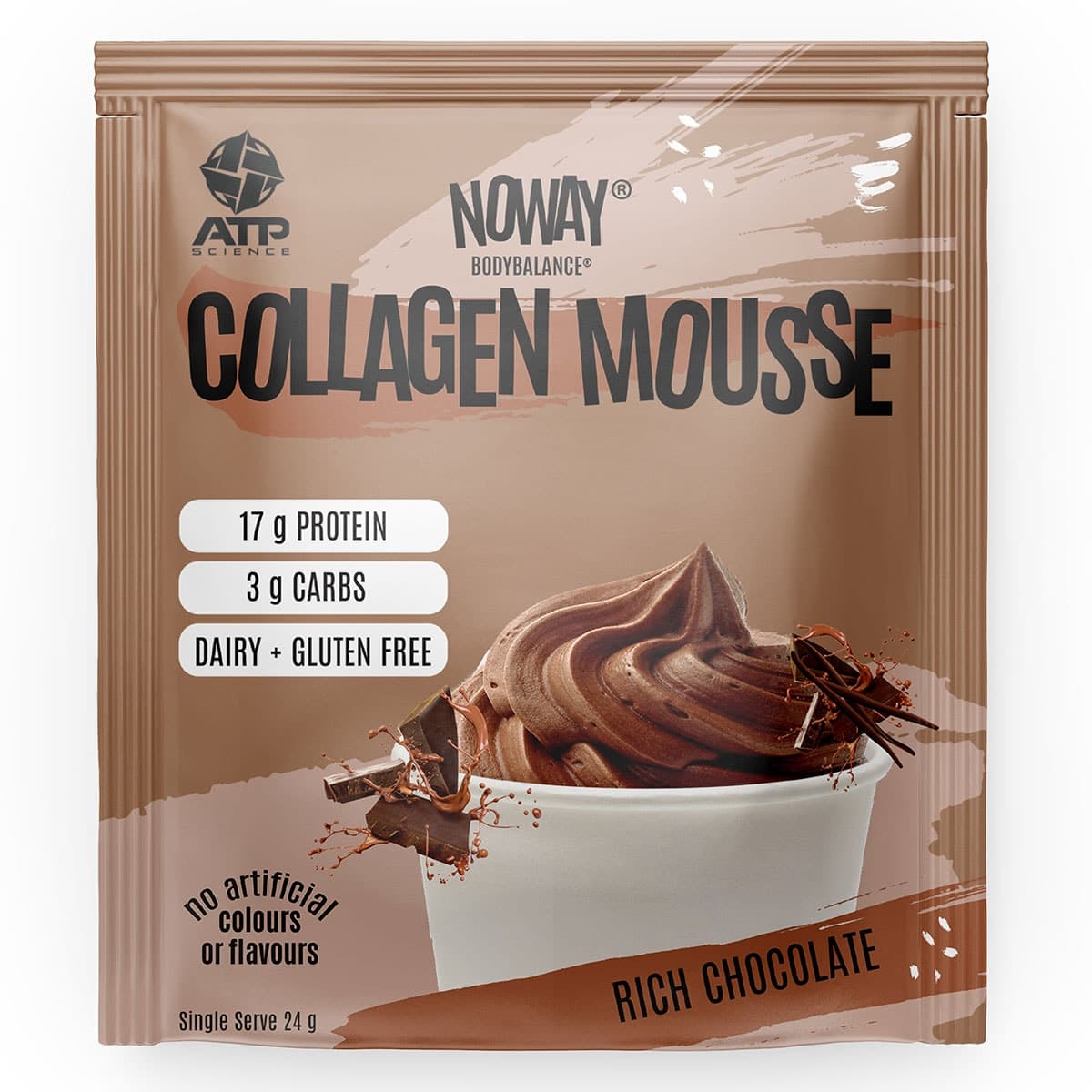 Thumbnail ATP Science Noway Collagen Mousse Chocolate 10 Pack