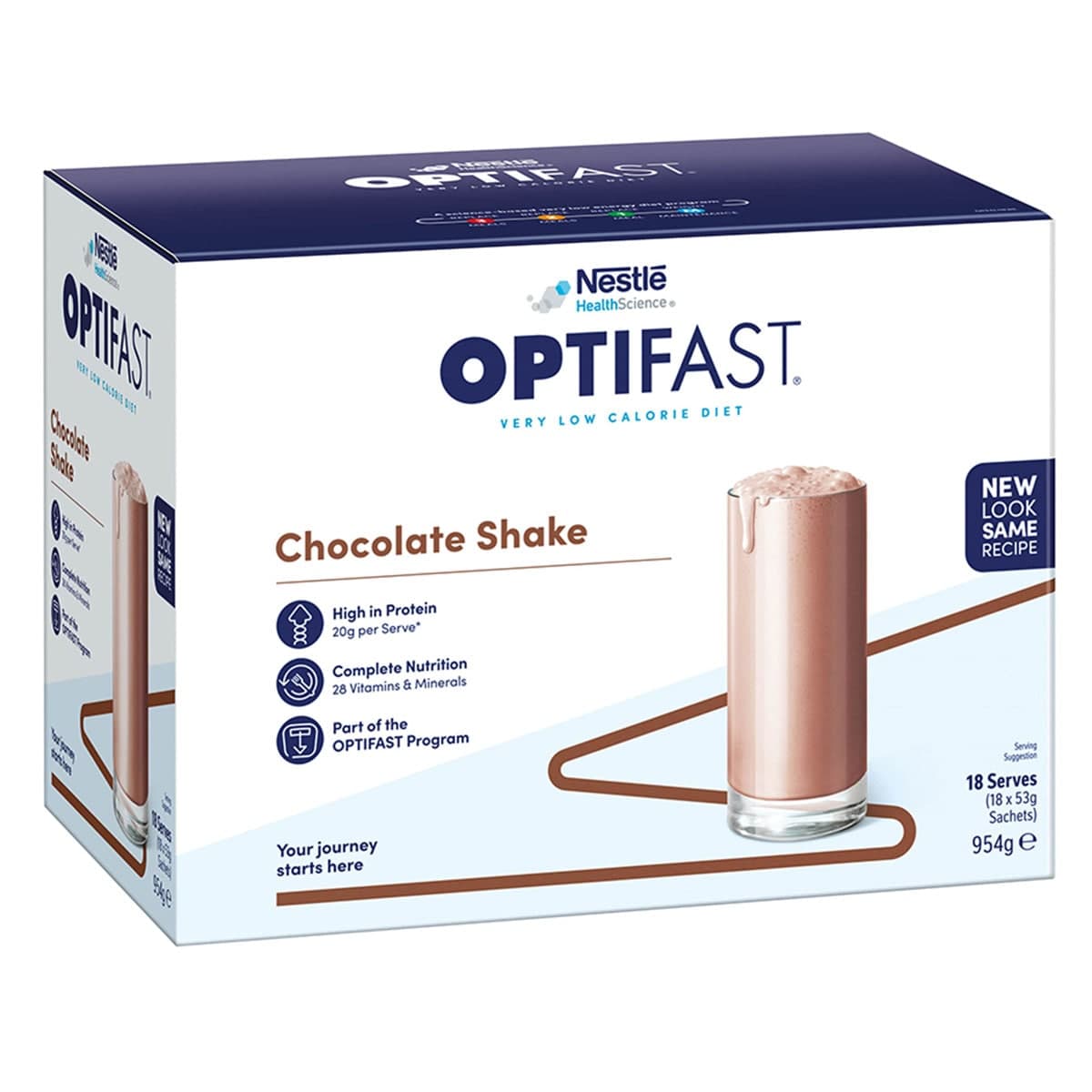 Thumbnail Optifast VLCD Shake Chocolate 18 x 53g