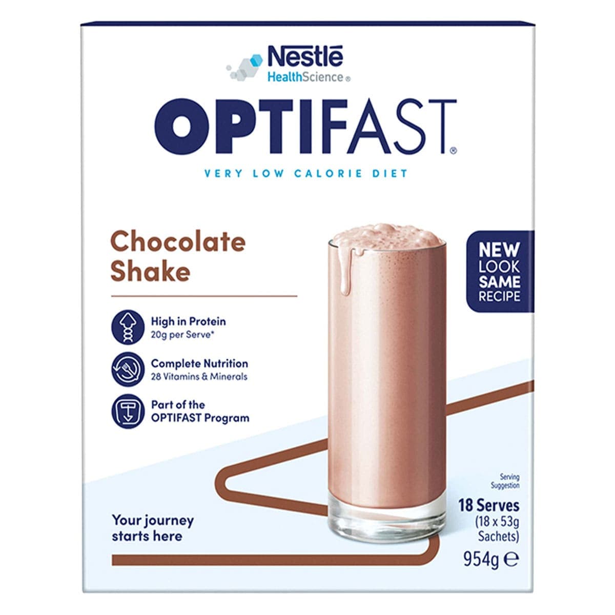 Thumbnail Optifast VLCD Shake Chocolate 18 x 53g