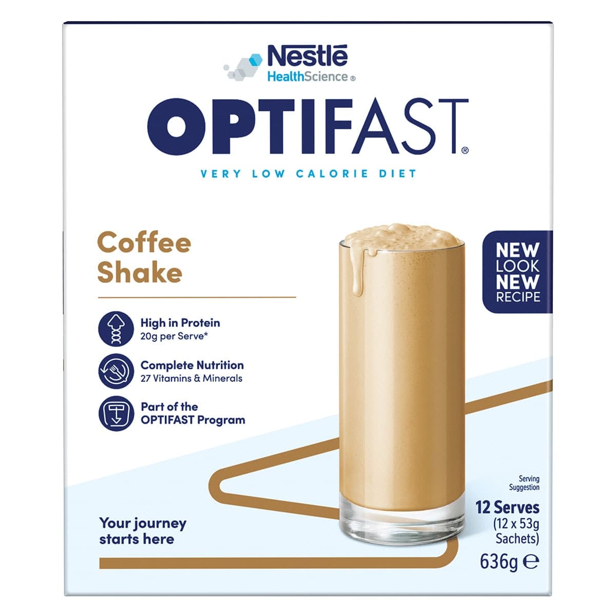 Thumbnail Optifast VLCD Shake Coffee 12 x 53g
