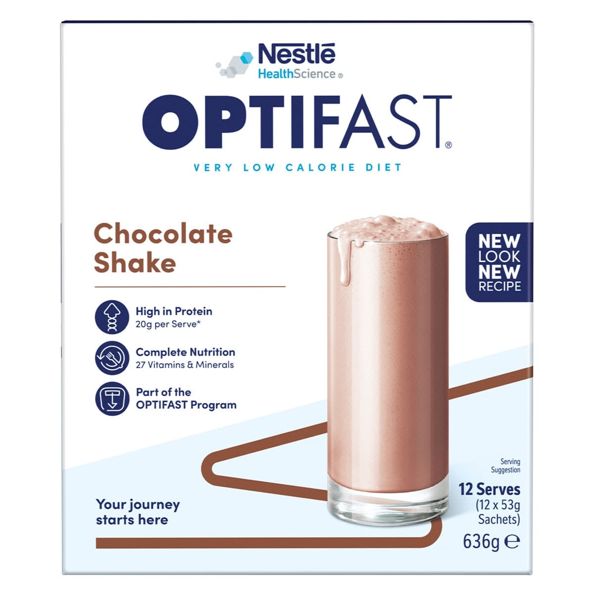 Thumbnail Optifast VLCD Shake Chocolate 12 x 53g