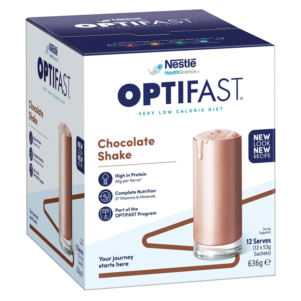 Thumbnail Optifast VLCD Shake Chocolate 12 x 53g