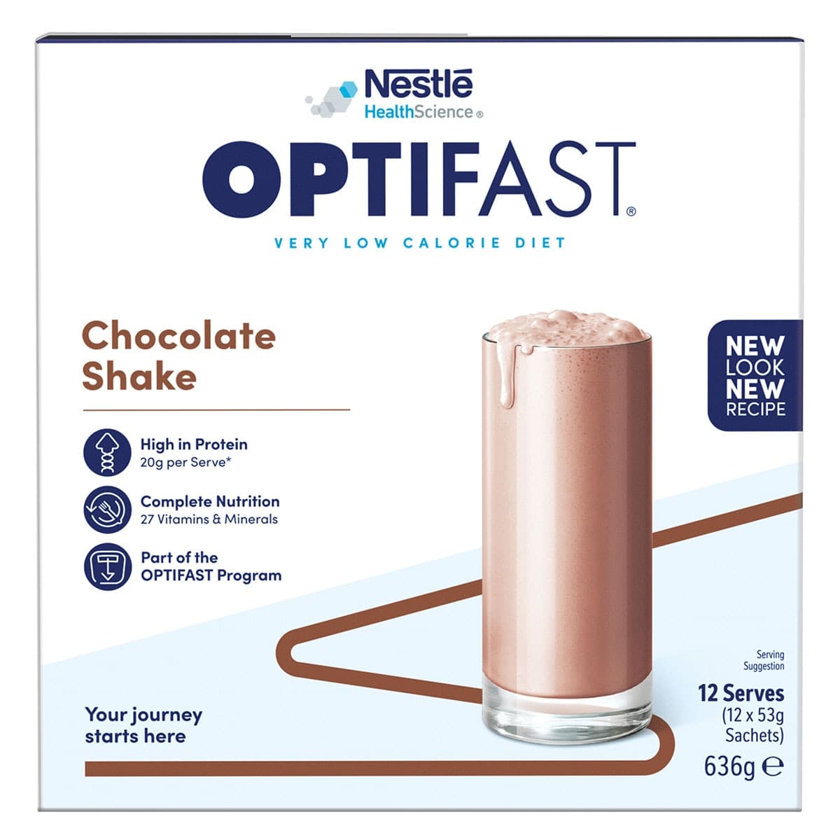 Thumbnail Optifast VLCD Shake Chocolate 12 x 53g