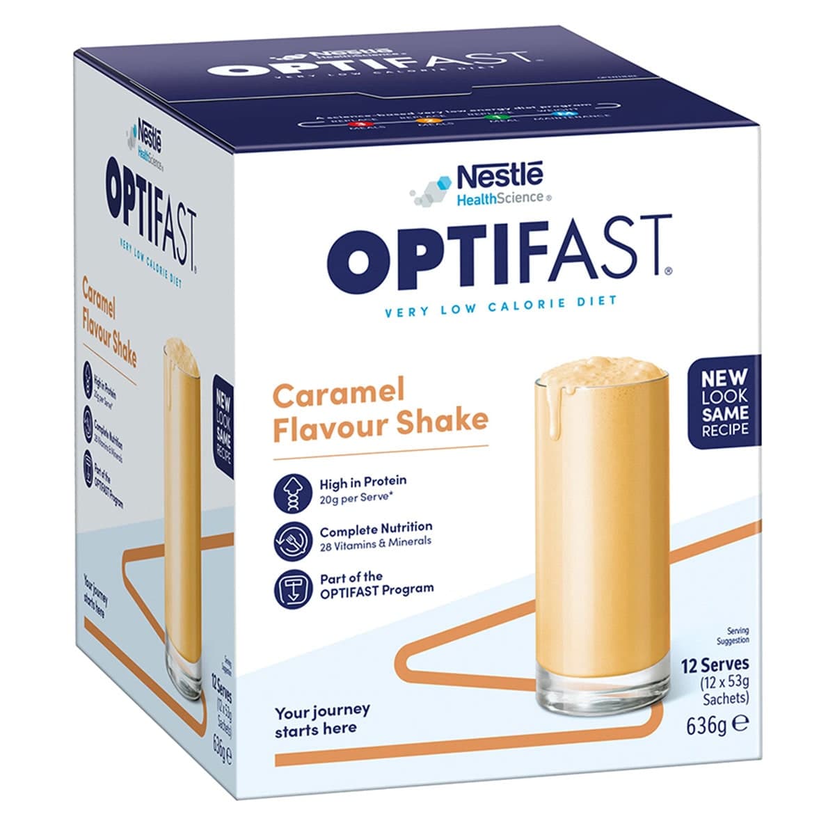 Thumbnail Optifast VLCD Shake Caramel 12 x 53g