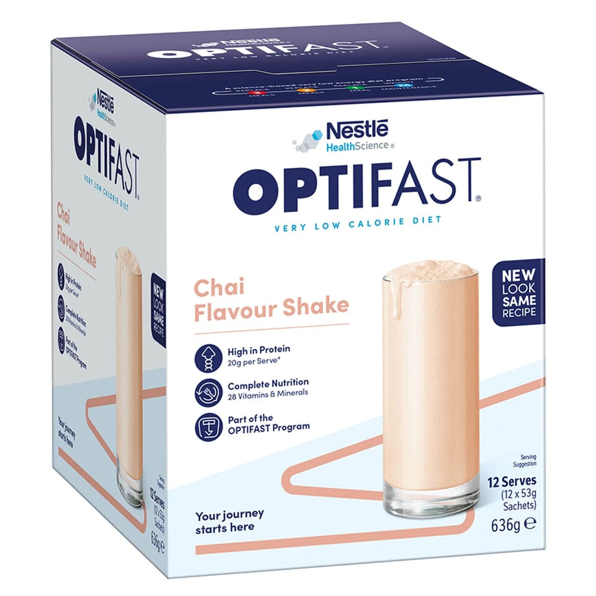 Thumbnail Optifast VLCD Shake Chai 12 x 53g