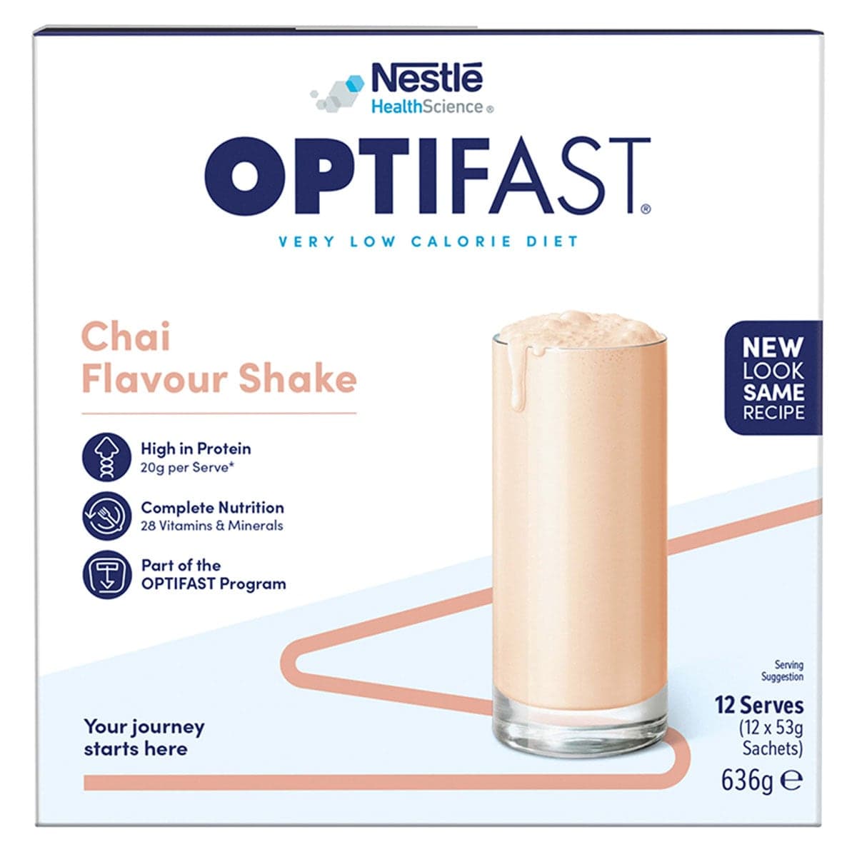 Thumbnail Optifast VLCD Shake Chai 12 x 53g