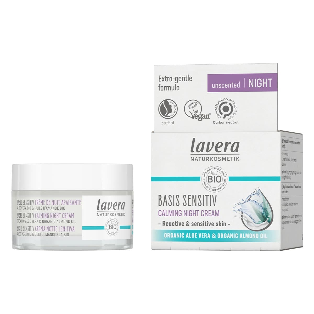 Thumbnail Lavera Basis Sensitiv Calming Night Cream 50ml