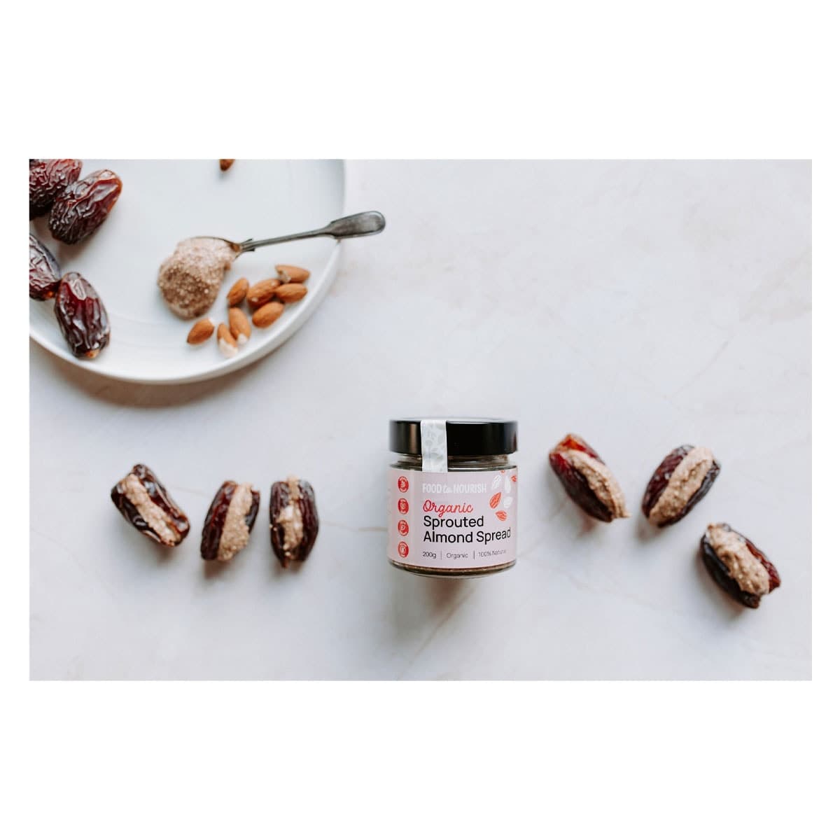 Thumbnail Food To Nourish Sprouted Almond Spread 200g