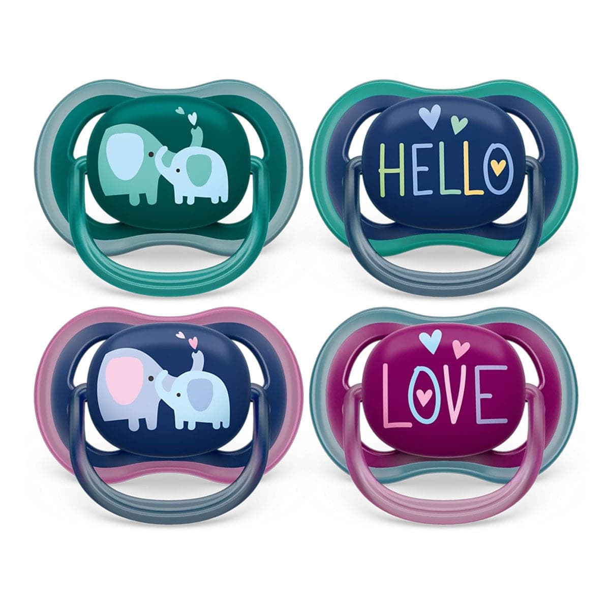 Thumbnail Avent Ultra Air Soothers 18 Months+ 2 Pack Assorted Colours