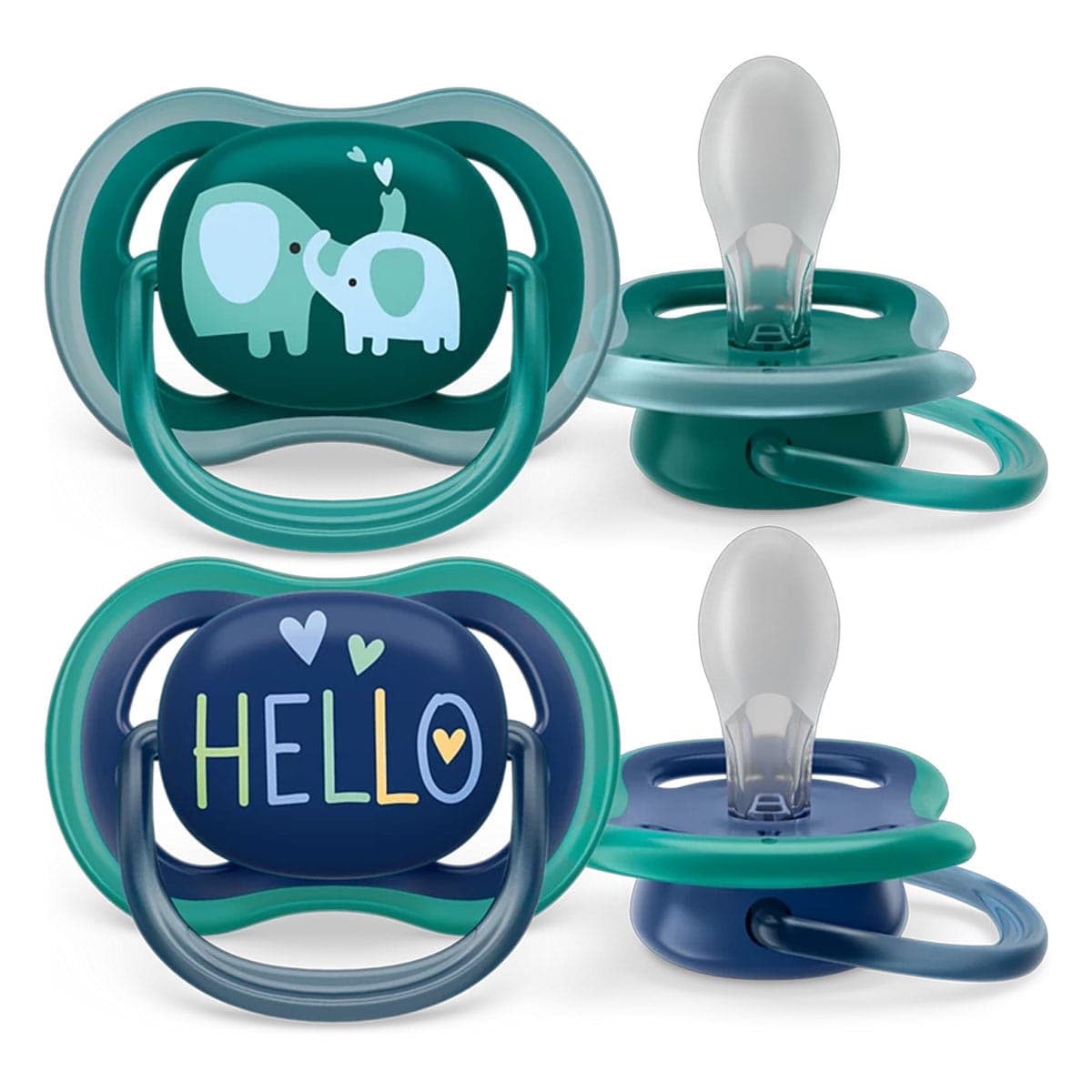 Thumbnail Avent Ultra Air Soothers 18 Months+ 2 Pack Assorted Colours