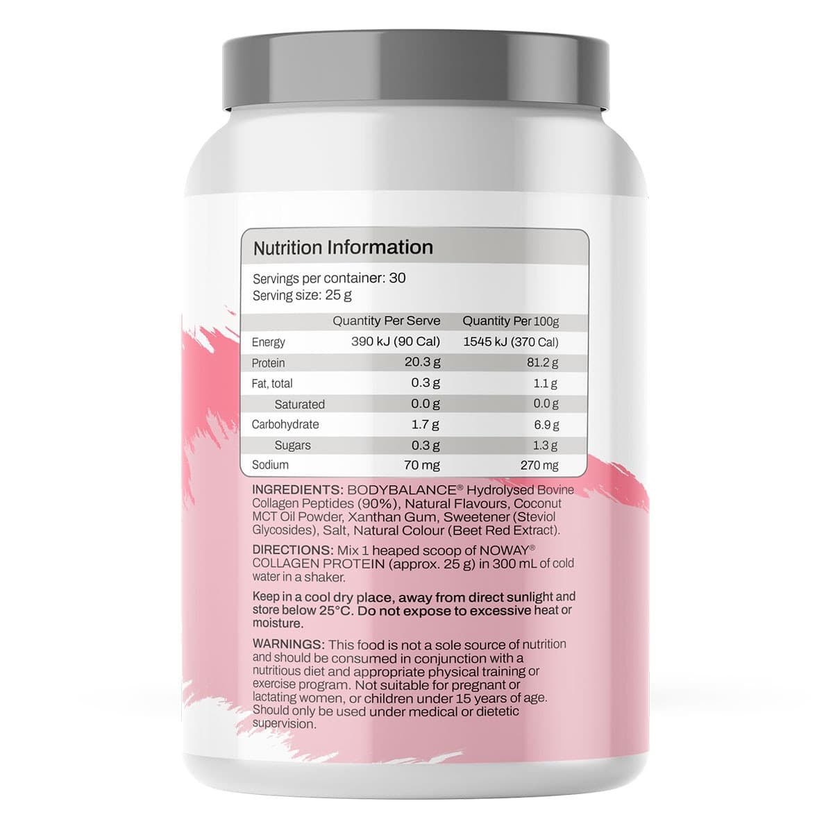 Thumbnail ATP Science Noway Collagen Protein Strawberry Milkshake 750g
