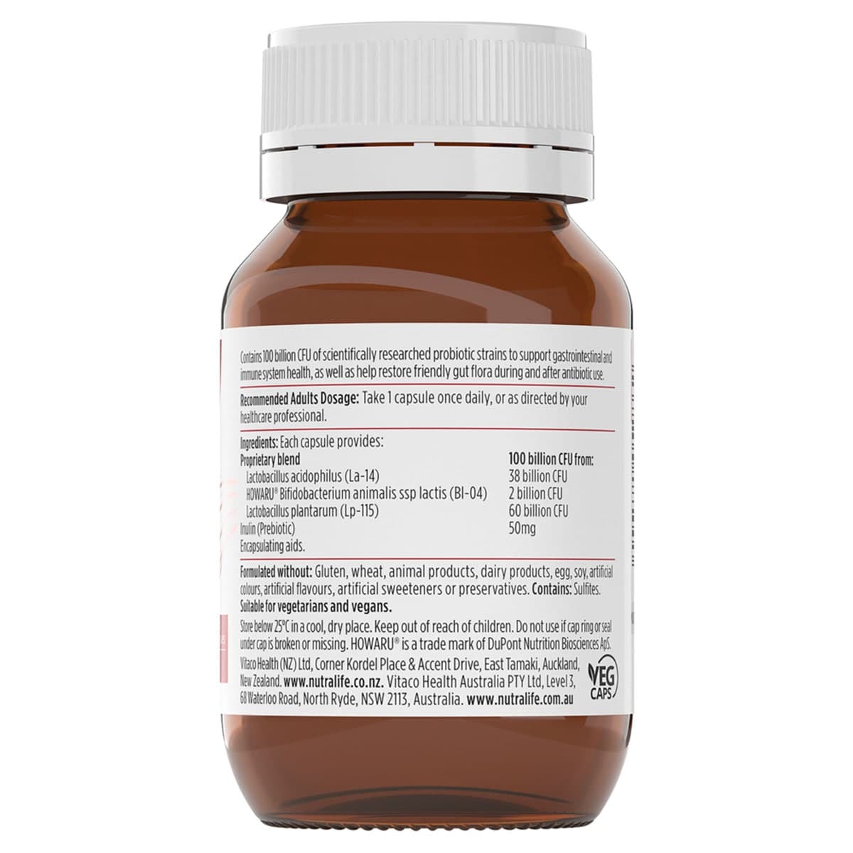 Thumbnail Nutra-Life ProBiotica 100 Billion 30 Capsules