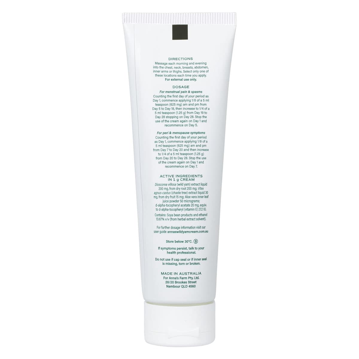 Thumbnail Annas Wild Yam Cream 100g