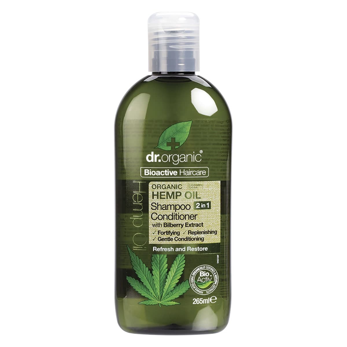 Thumbnail Dr Organic Hemp Oil 2 In 1 Shampoo & Conditioner 265ml