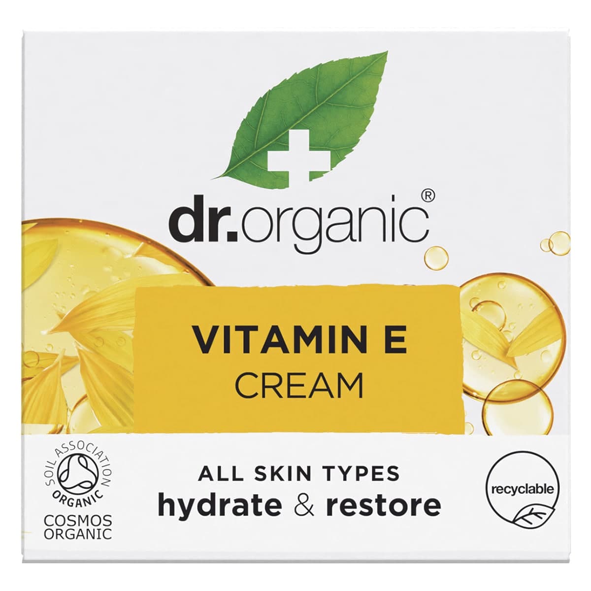 Thumbnail Dr Organic Hydrating Vitamin E Cream 50ml