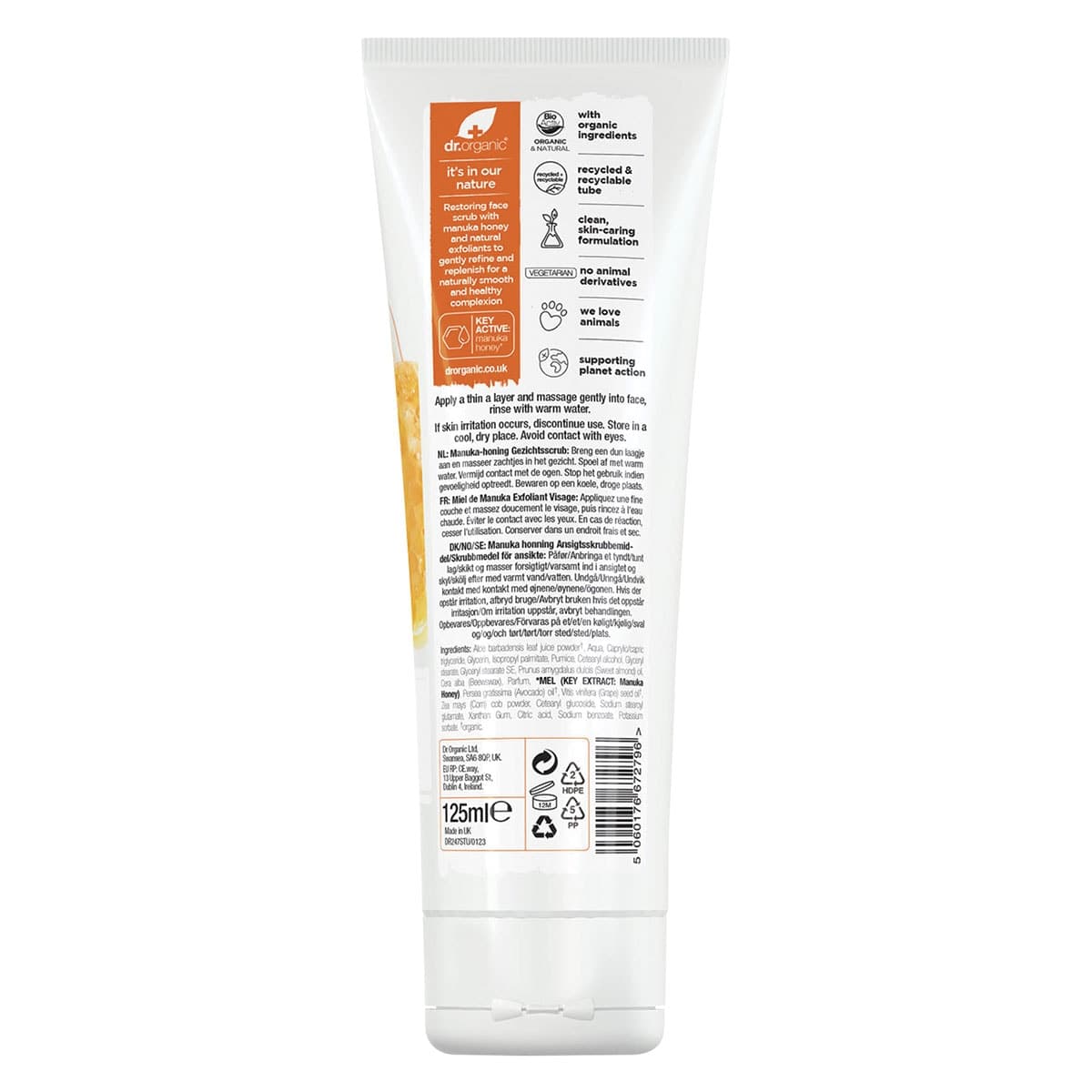 Thumbnail Dr Organic Manuka Honey Face Scrub 125ml