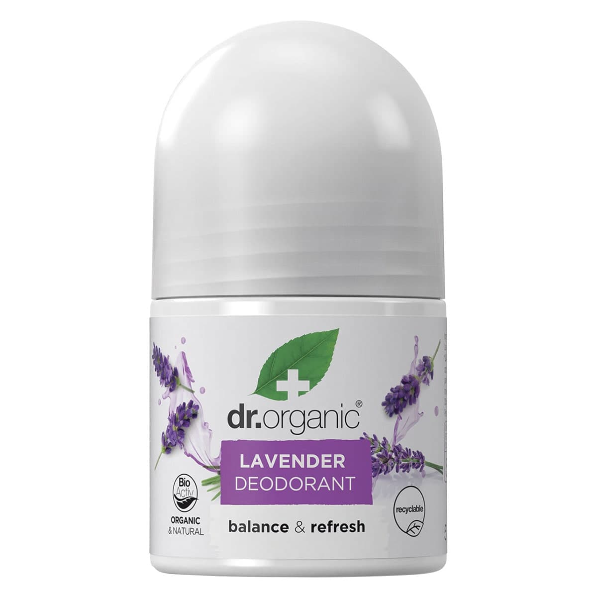 Thumbnail Dr Organic Lavender Deodorant Roll-on 50ml