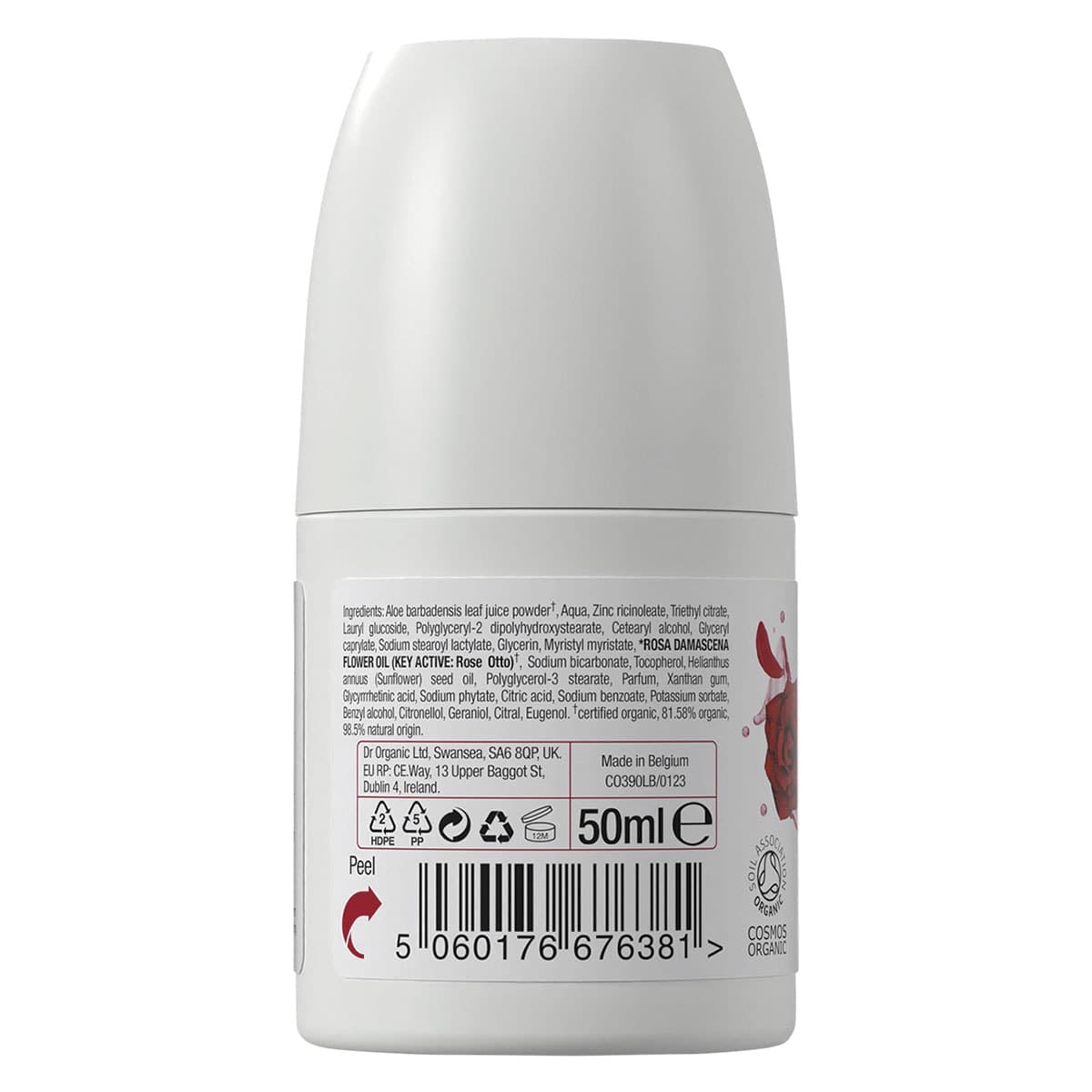 Thumbnail Dr Organic Rose Otto Deodorant Roll-on 50ml