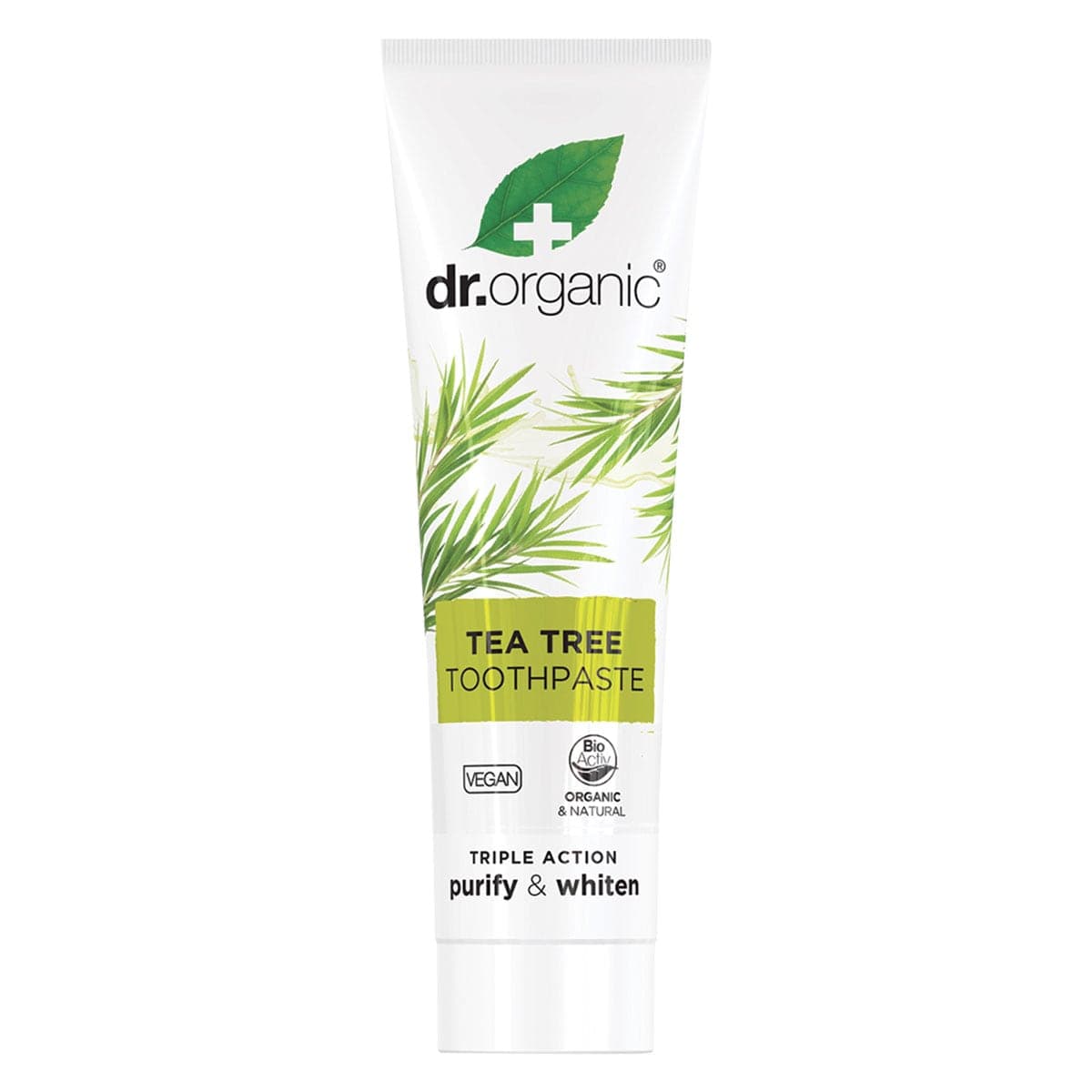 Thumbnail Dr Organic Tea Tree Toothpaste 100ml