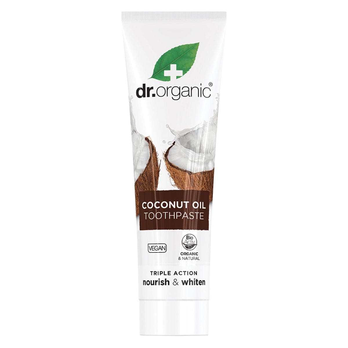 Thumbnail Dr Organic Coconut Oil Toothpaste 100ml