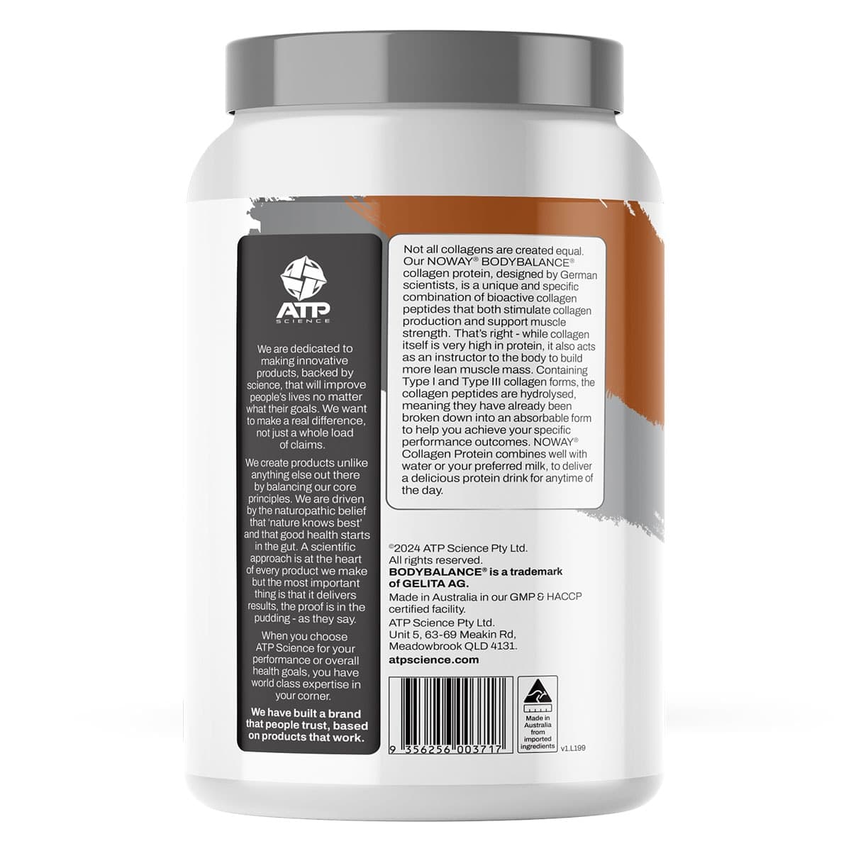 Thumbnail ATP Science Noway Collagen Protein Iced Coffee 780g