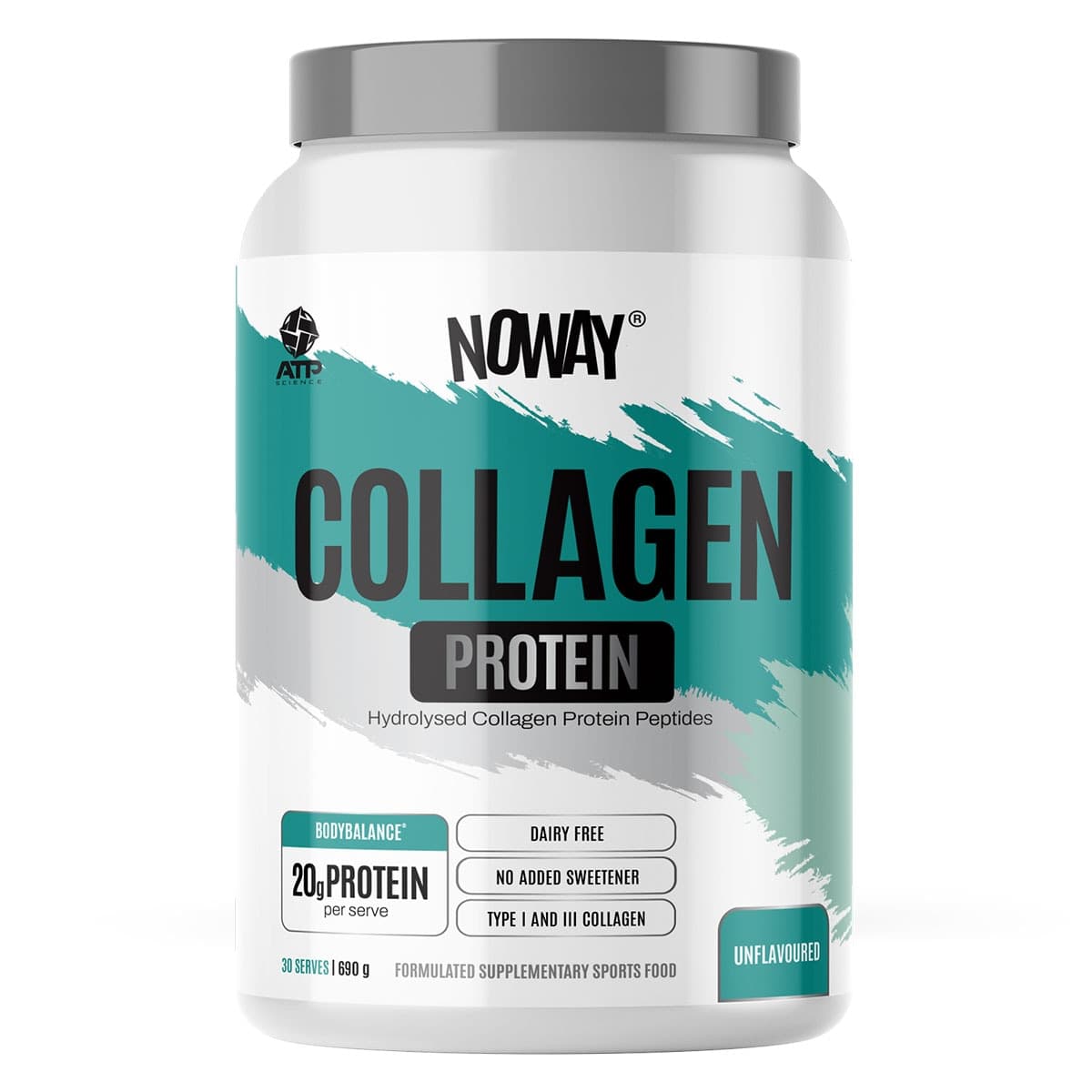 Thumbnail ATP Science Noway Collagen Protein Unflavoured 690g