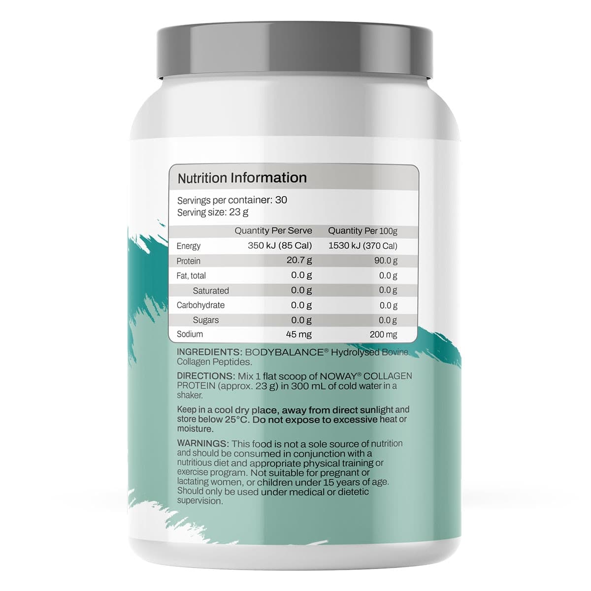 Thumbnail ATP Science Noway Collagen Protein Unflavoured 690g