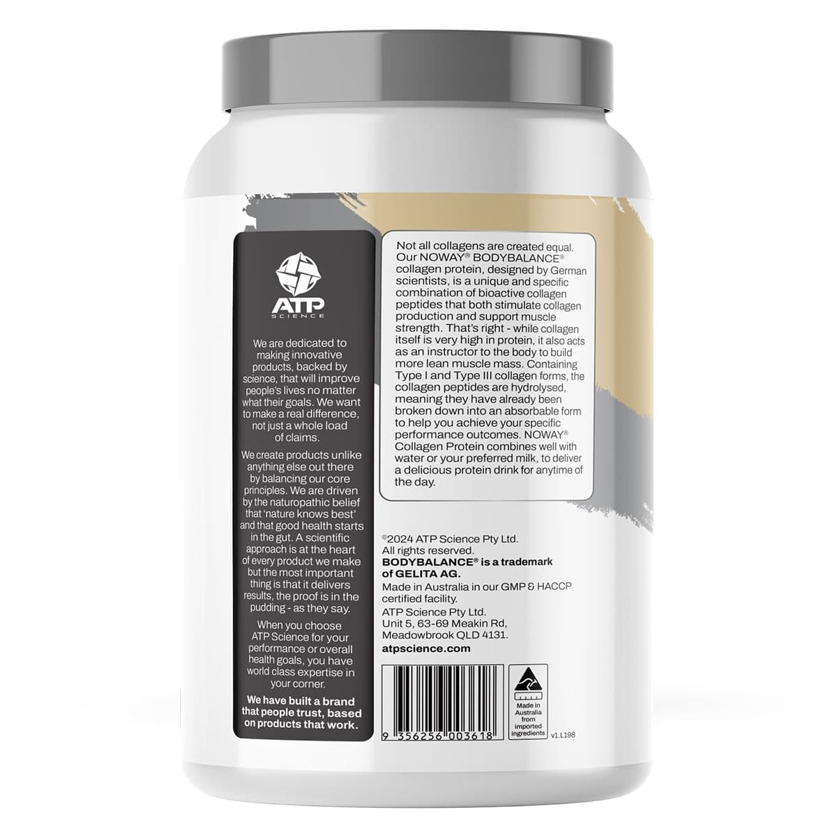 Thumbnail ATP Science Noway Collagen Protein Vanilla 750g