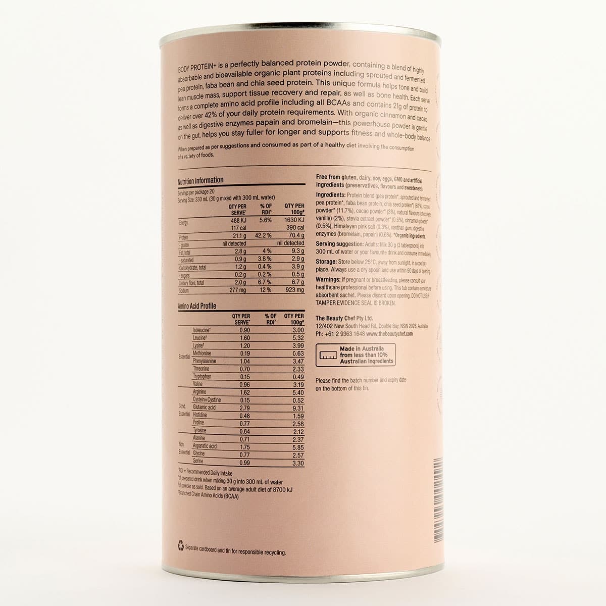 Thumbnail The Beauty Chef Body Protein+ Inner Beauty Support Chocolate 600g
