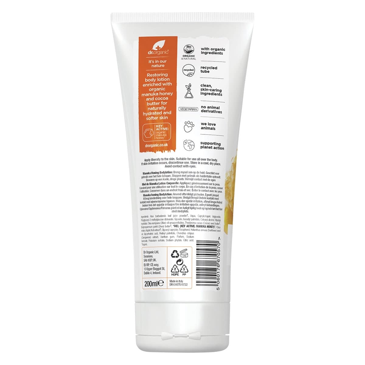 Thumbnail Dr Organic Manuka Honey Body Lotion 200ml