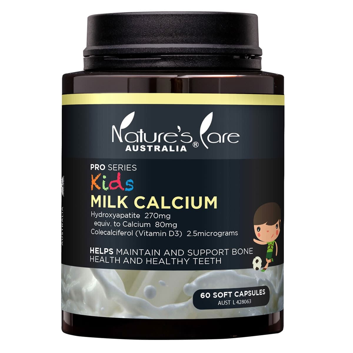 Thumbnail Nature's Care Pro Kids Milk Calcium 60 Capsules