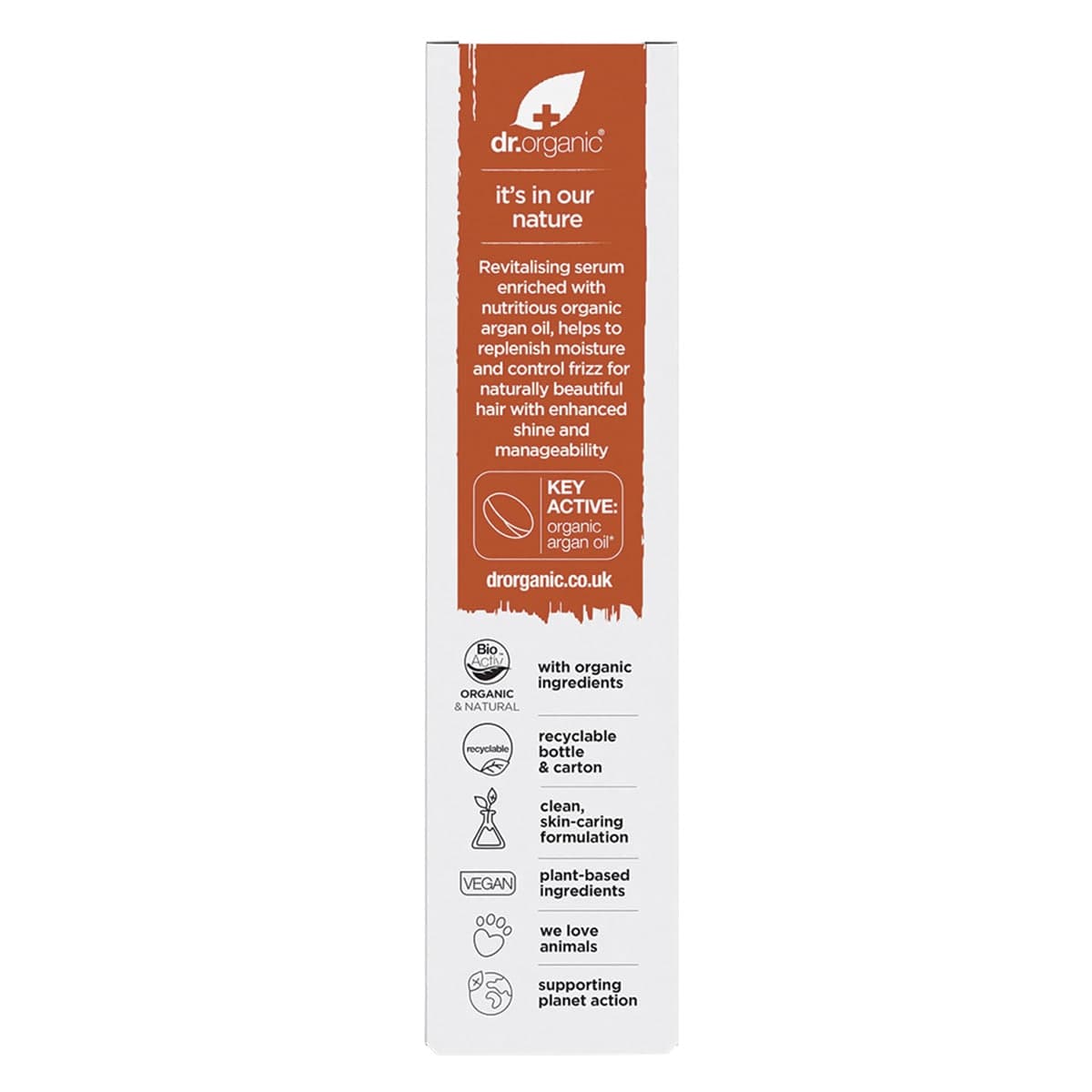 Thumbnail Dr Organic Moroccan Argan Oil Hair Treatment Serum 100ml