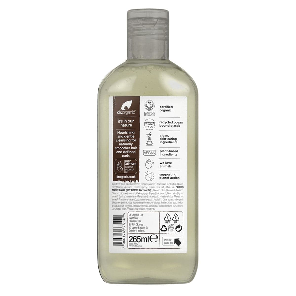 Thumbnail Dr Organic Coconut Oil Shampoo 265ml