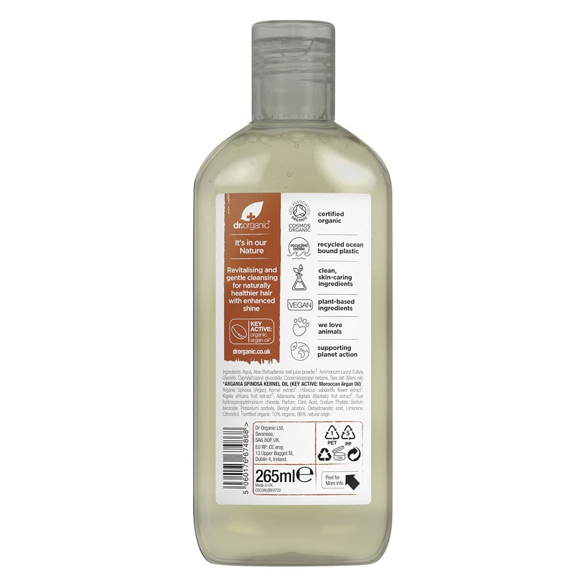 Thumbnail Dr Organic Moroccan Argan Oil Shampoo 265ml