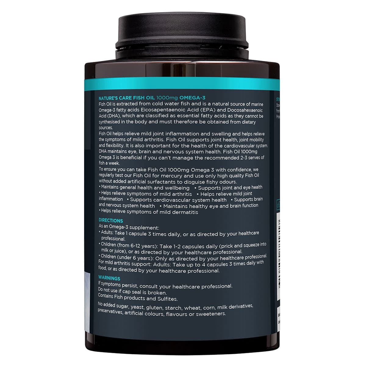 Thumbnail Nature's Care Pro Fish Oil 1000mg omega 3 200 Capsules