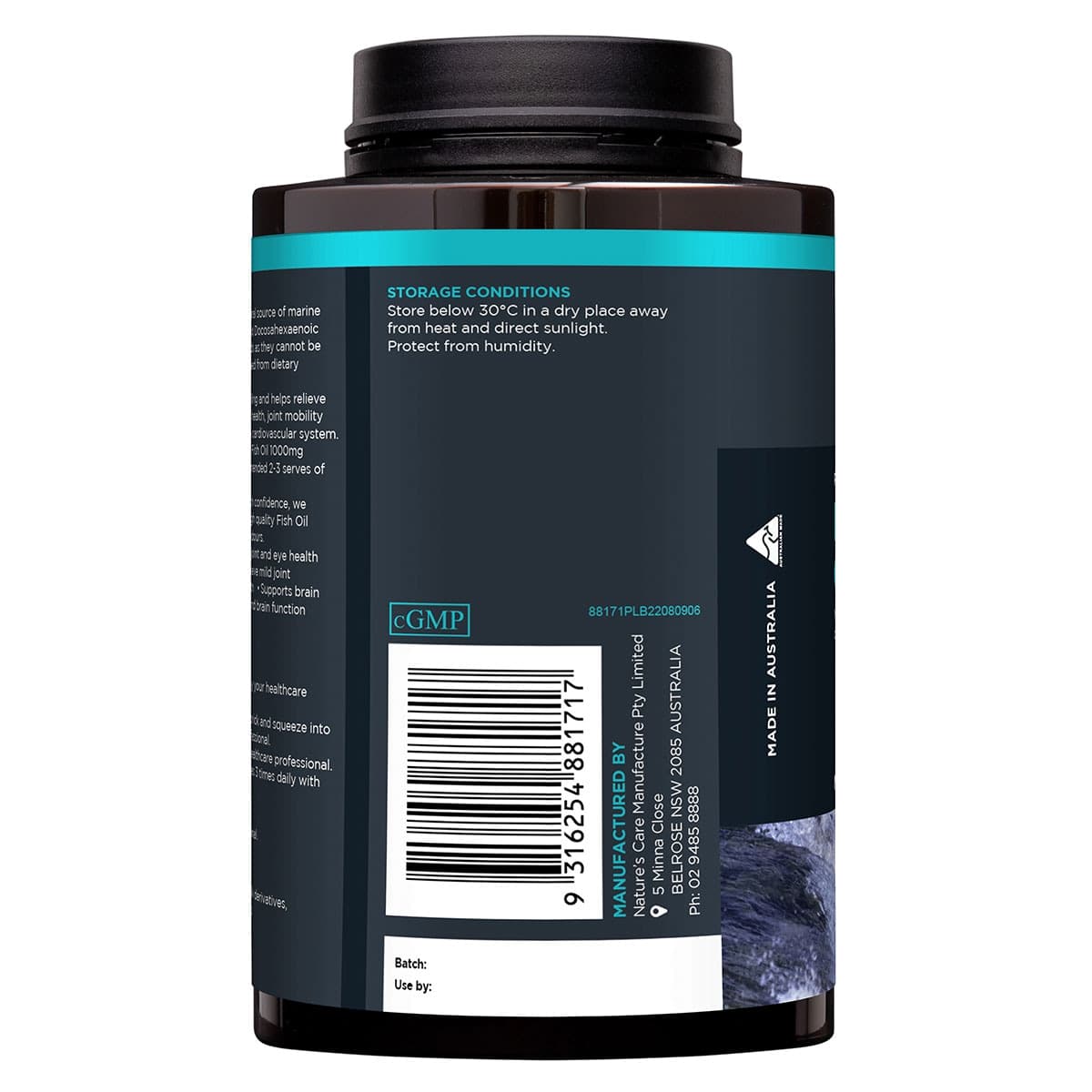 Thumbnail Nature's Care Pro Fish Oil 1000mg omega 3 200 Capsules