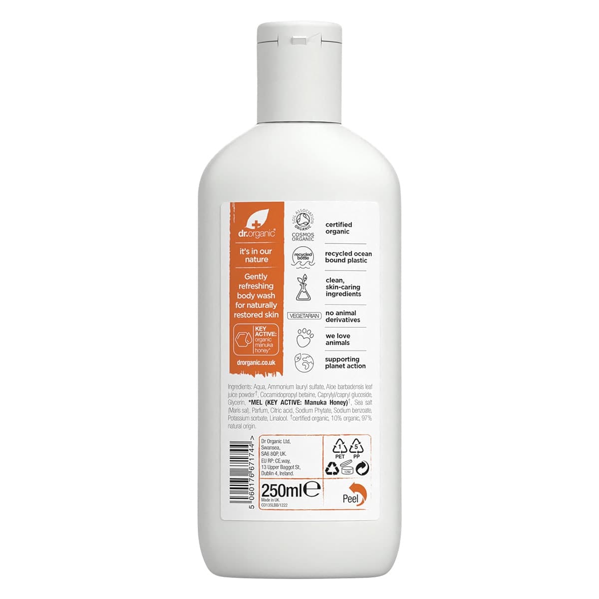 Thumbnail Dr Organic Manuka Honey Body Wash 250ml