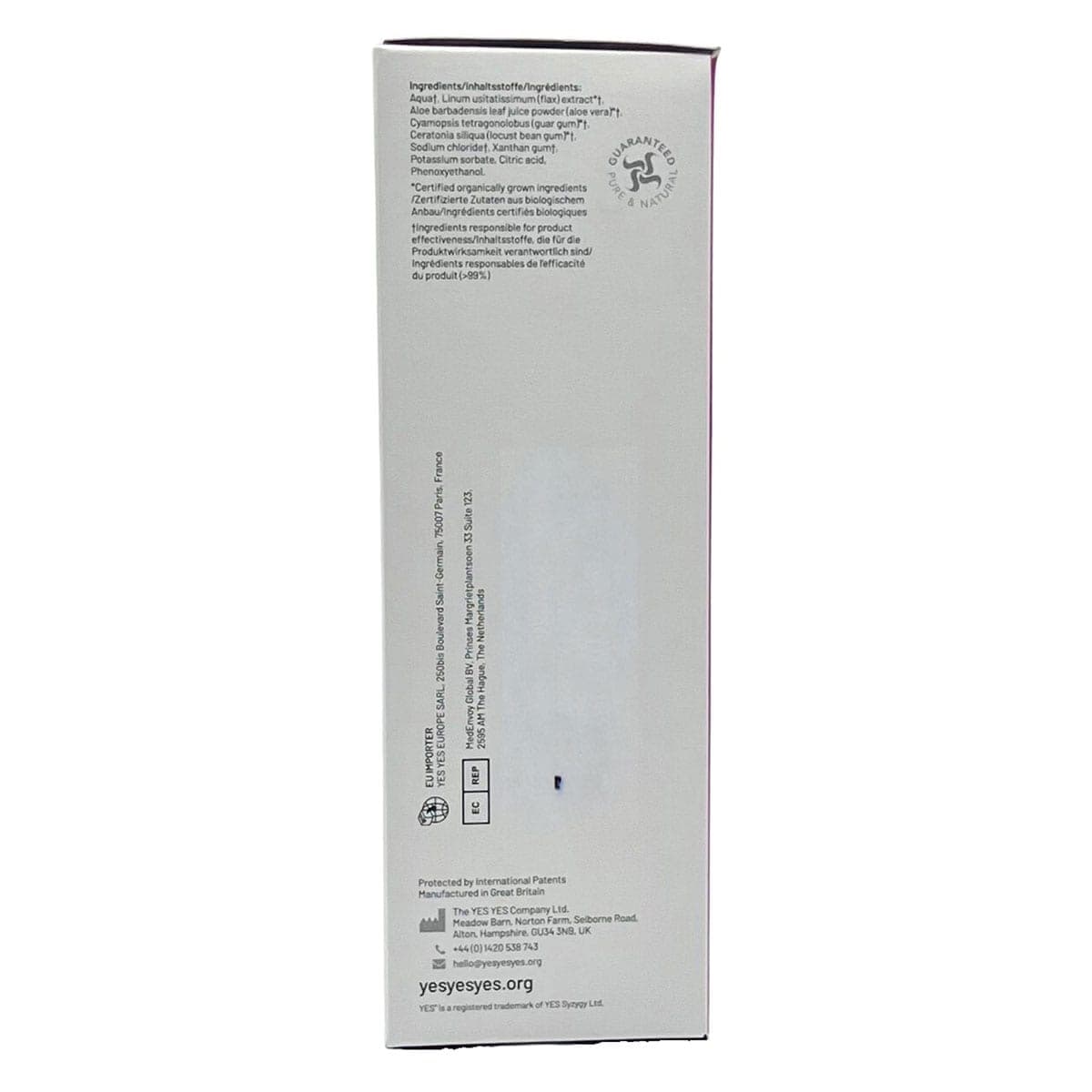 Thumbnail Yes Organic Lubricants VM Vaginal Moisturiser 100ml