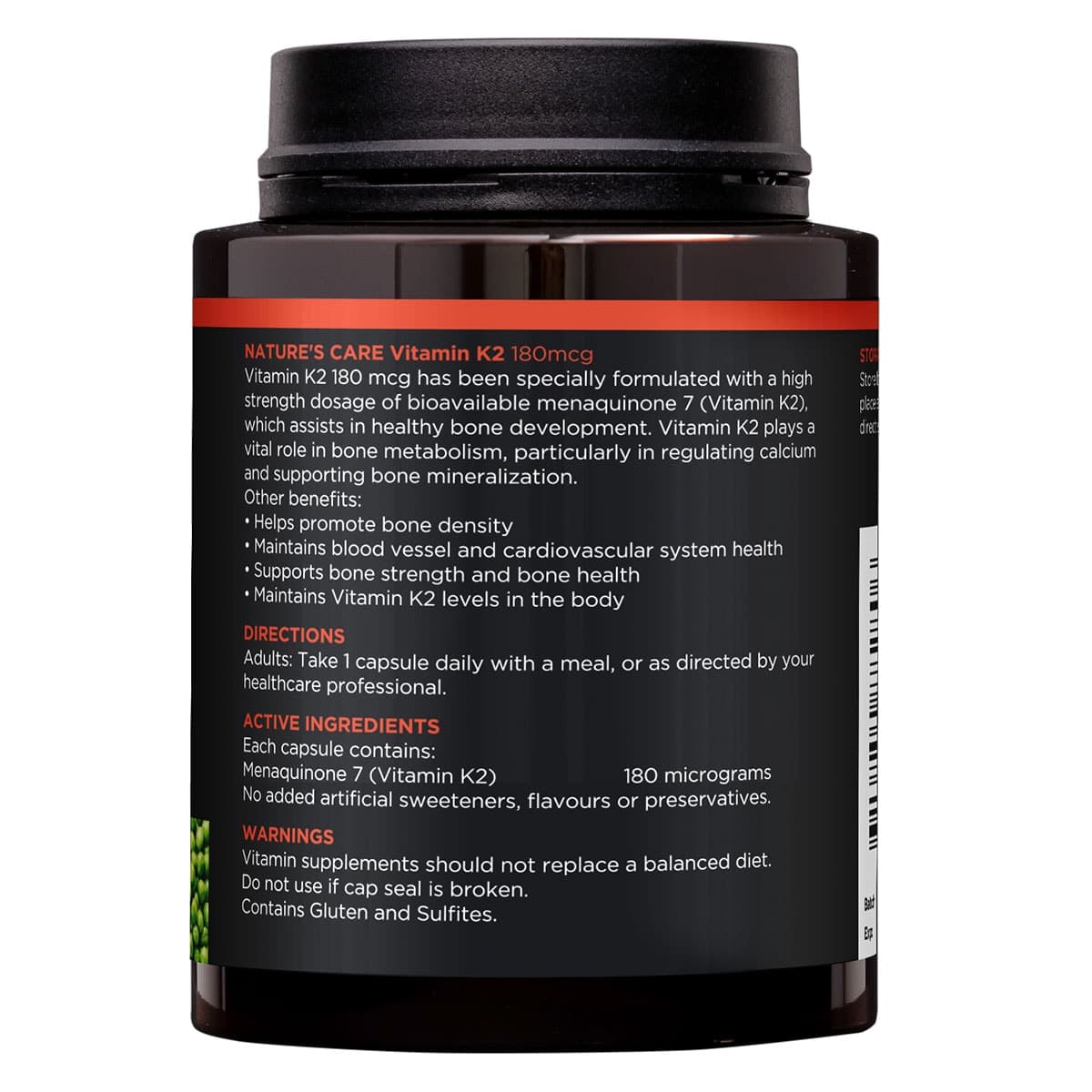 Thumbnail Nature's Care Pro Vitamin K2 180mcg 60 Capsules