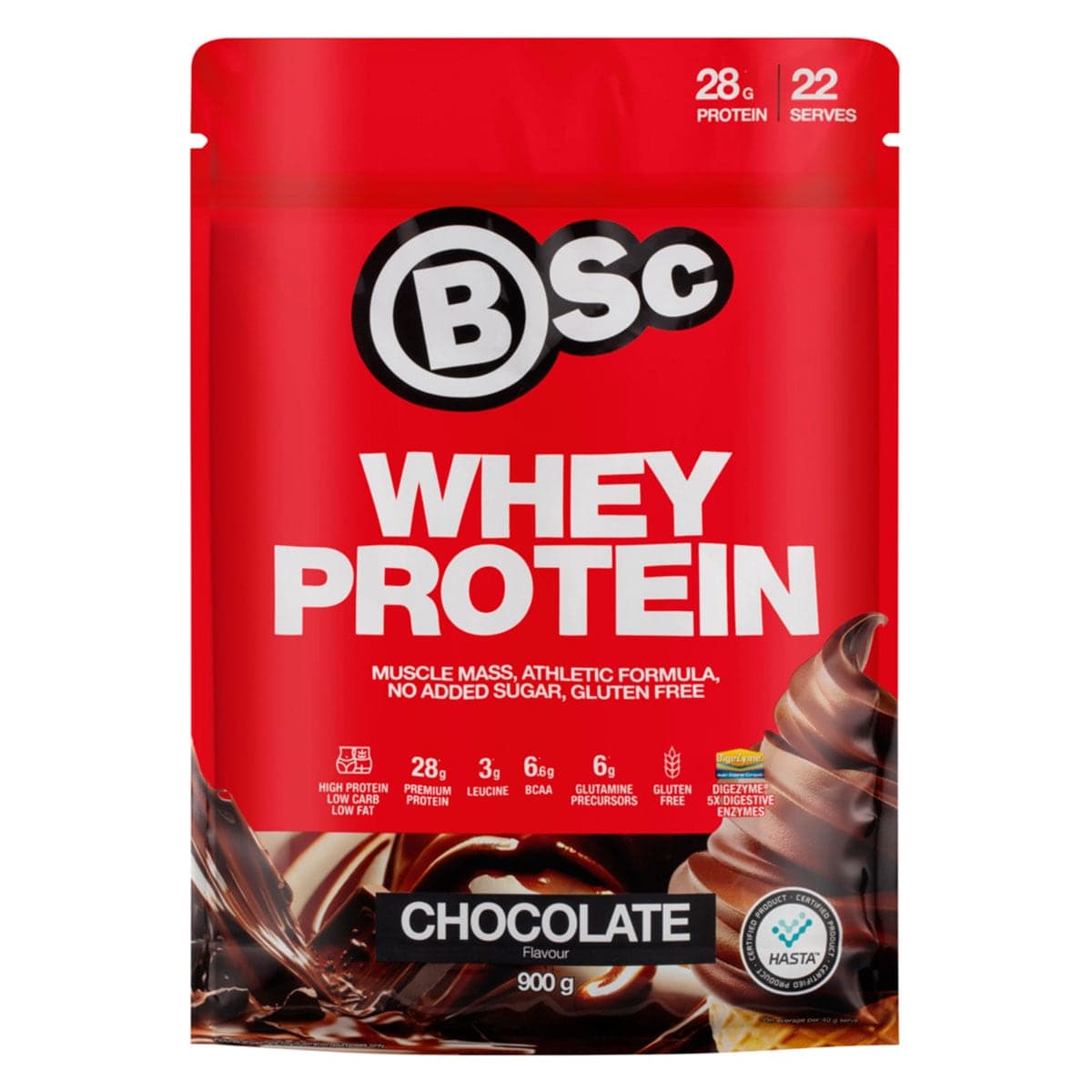 Thumbnail BSc Whey Protein Powder Chocolate 900g