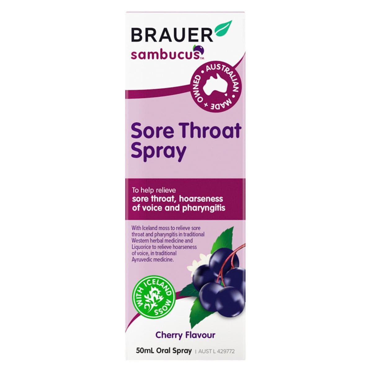 Thumbnail Brauer Sore Throat Spray 50ml