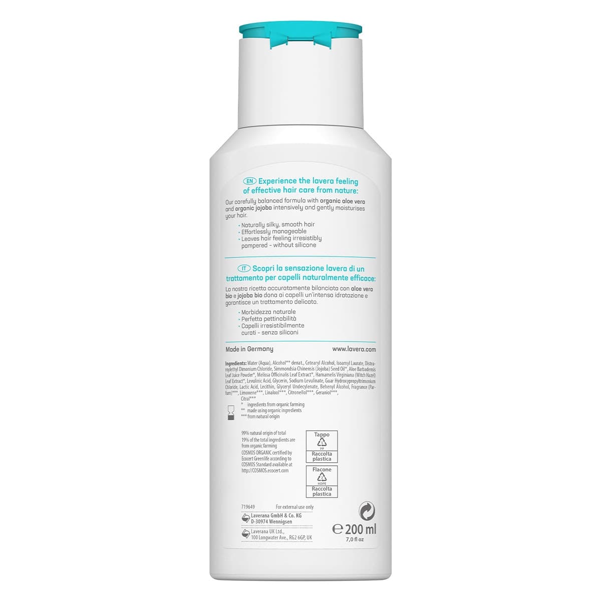 Thumbnail Lavera Basis Sensitiv Conditioner Moisture & Care 200ml