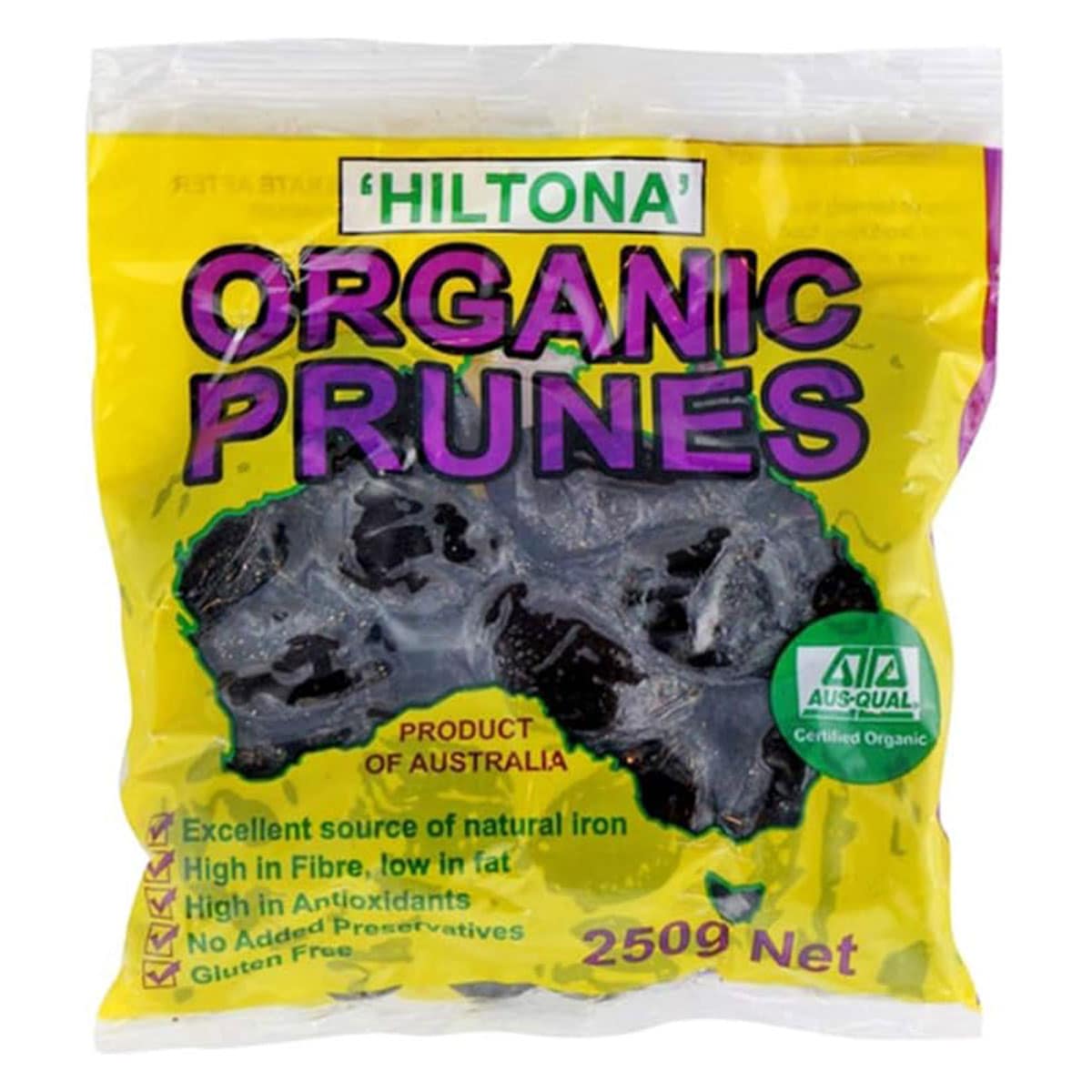 Thumbnail Hiltona Organic Prunes 250g