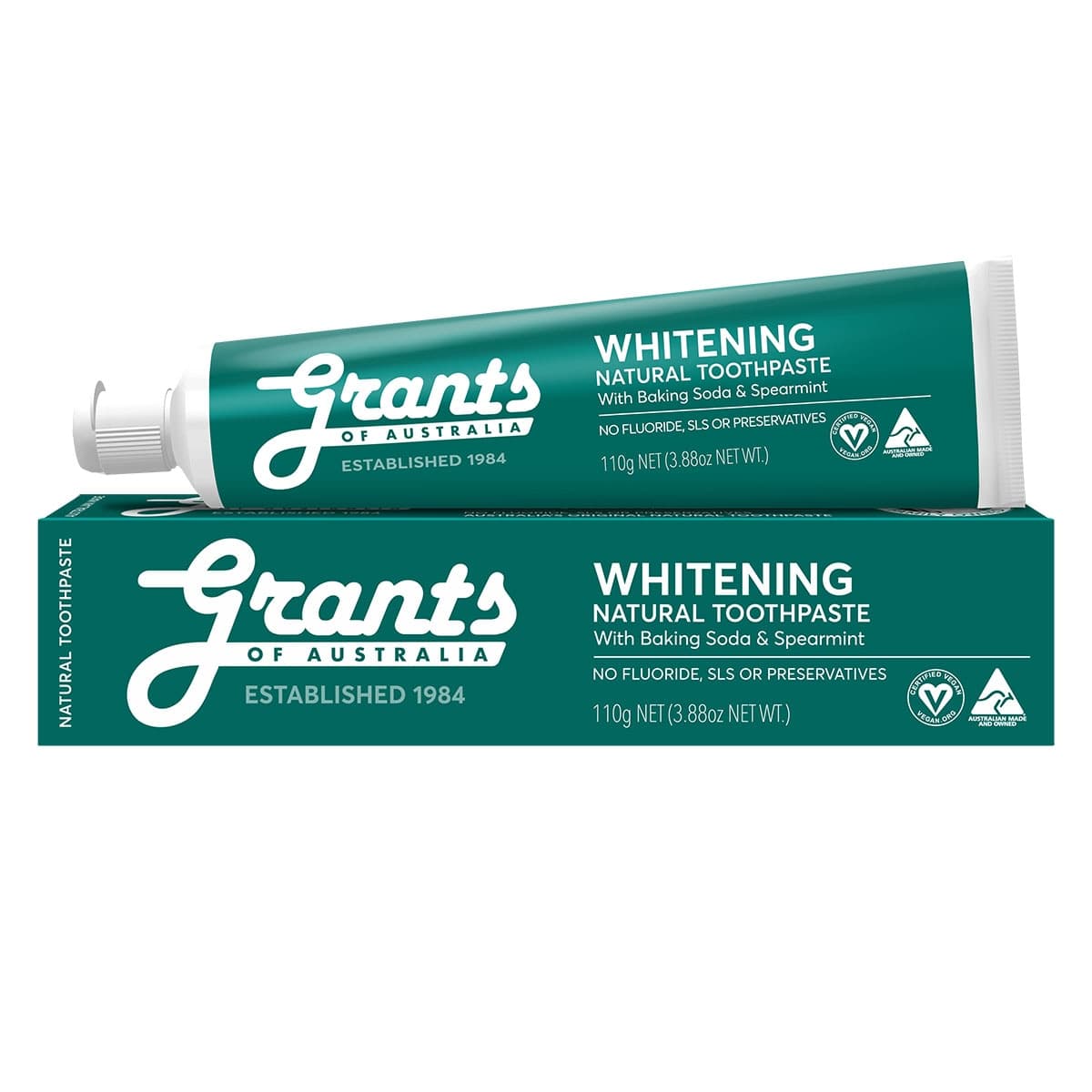 Thumbnail Grants Whitening Toothpaste With Spearmint 110g